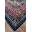 Tapis rond rond noir tissé à la machine Dorleus-740907123