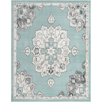 Tapis bleu traditionnel Traditional Troayurgh