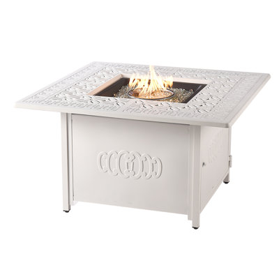 Foyer de table en aluminium au propane Emmylou