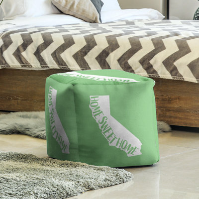 Repose-pieds cube en californie, home