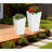Flower Pots,2-Pack Outdoor Planter Set,With Drainage Holes, Durable & Stackable Plant Pot,For Outdoor And Indoor-1540239991
