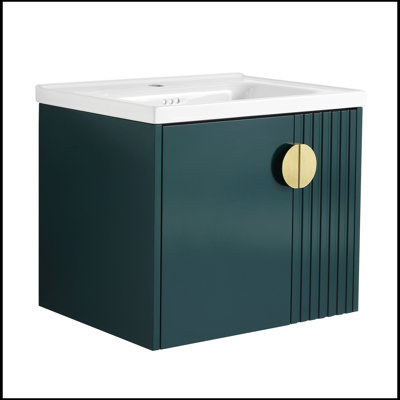 Ensemble de meuble-lavabo simple avec plateau 23,80 Rennell