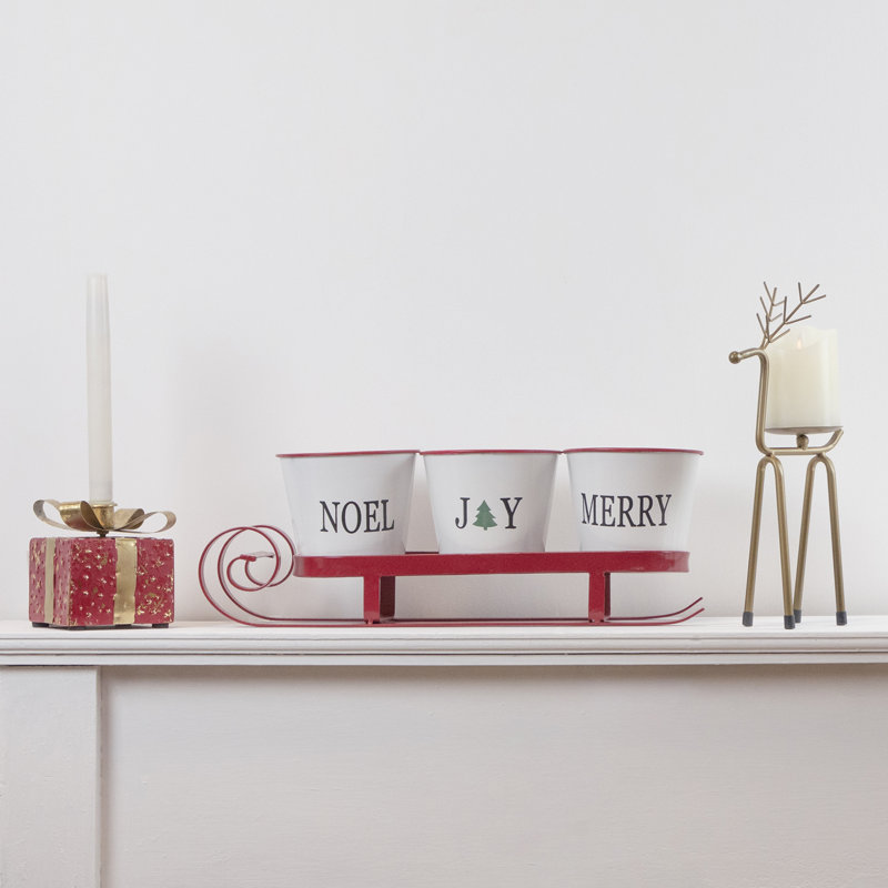 Centre de table de Noël 18,75 po