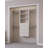 Modular Closets Closet System Walk-In Sets, 2 Double Hanging Unit with 4 Drawer Shelf Tower-1511519686