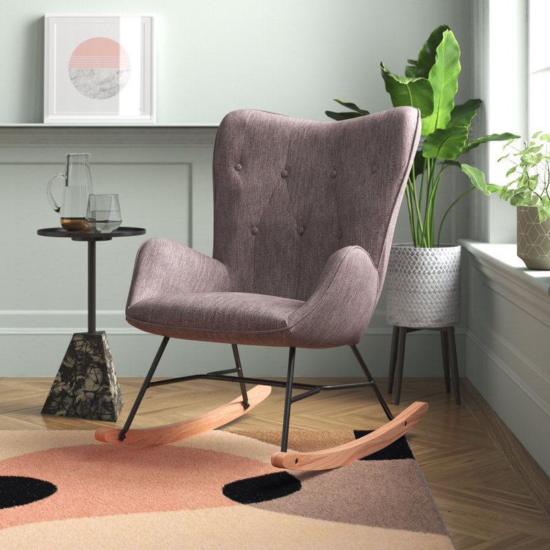 Rocking Chair Cresson, Dark Grey