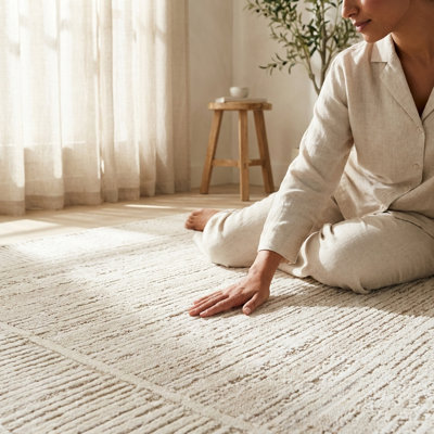 Tapis tissé à la machine Isborne 