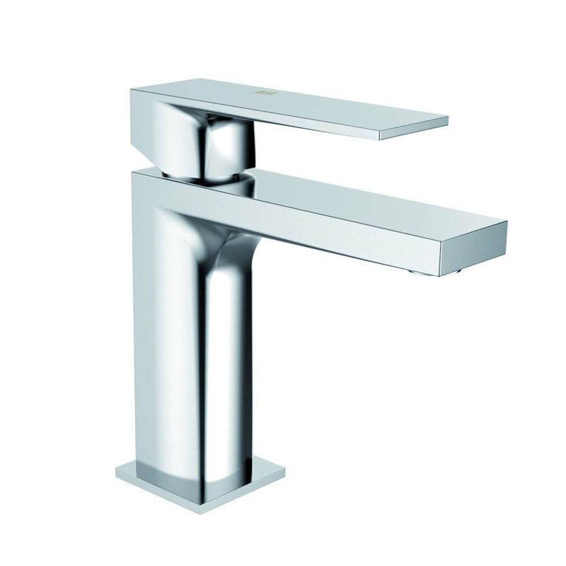 Robinet pour salle de bain à un trou Kala, Chrome, Non