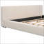 Lit tapissier beige élégant-44248987