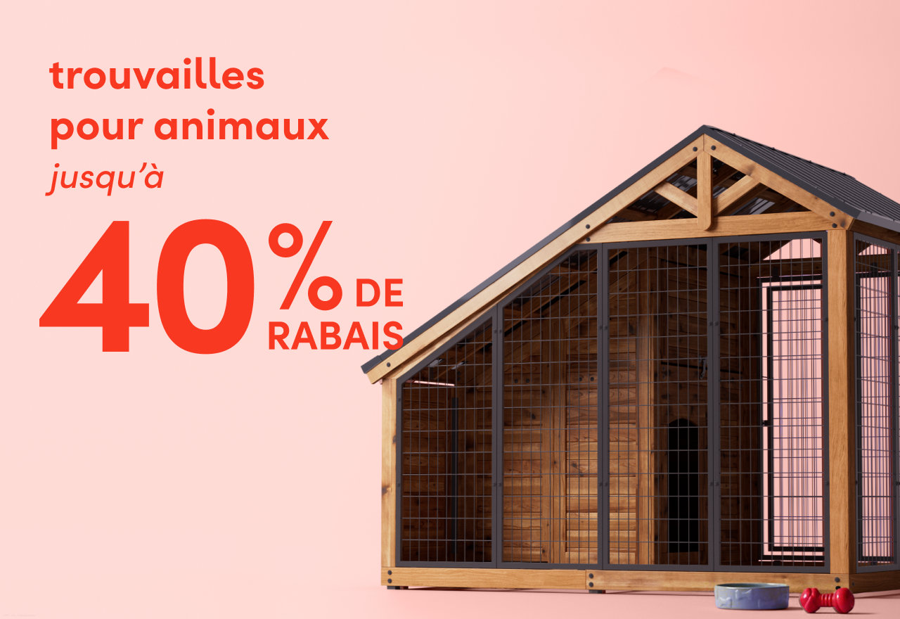 trouvailles pour animaux en solde
