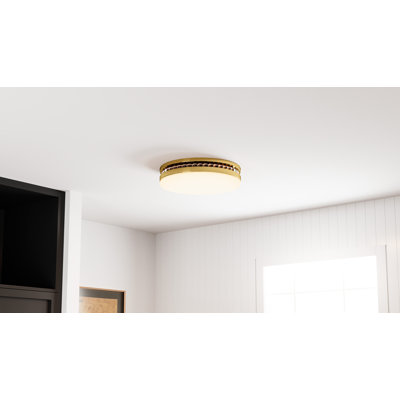 Carey Integrated LED Flush Mount With CCT Switch