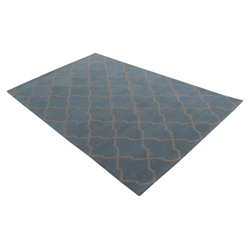 Tapis bleu 5x8 Pineland