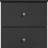 Blaklee Modern 23.7" 2-Drawer Nightstand-494080699-508339041