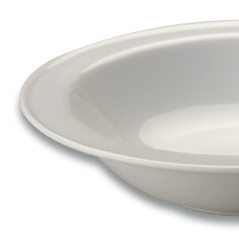 BergHOFF Essentials Hotel Line 6.25" White Porcelain Fruit Dish