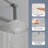 Rain Fixed Shower Head 2.5 GPM GPM-90695529