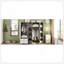 Armoire 6 portes avec tablettes et tiroirs