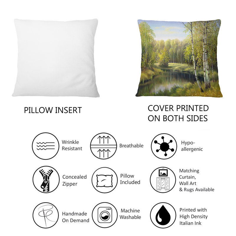 Coussin Beautiful Summer River