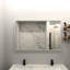 Miroir de salle de bain mural Fog