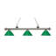 Luminaire suspendu linéaire à 3 lumières pour table de billard Chevelle-22737261-22737254-22737255