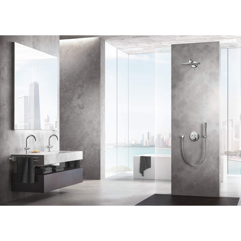 Sena Full/Standard Handheld Shower Head, Polished Nickel