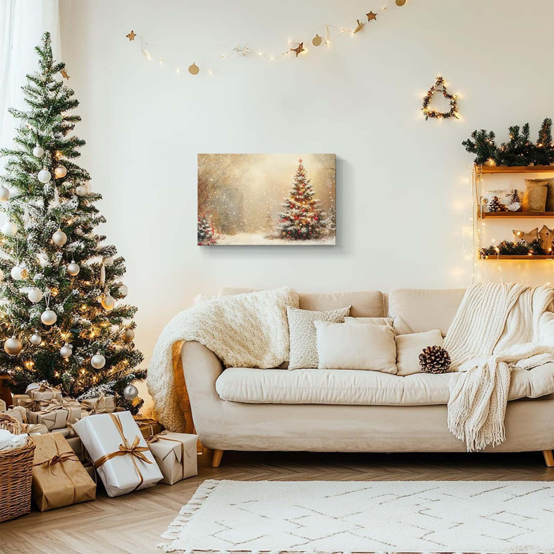 1 Piece Wrapped Canvas Wall Art