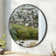 Baum Nordic Round Bathroom Framed Mirror Wall Hanging-1770334507-1770334519