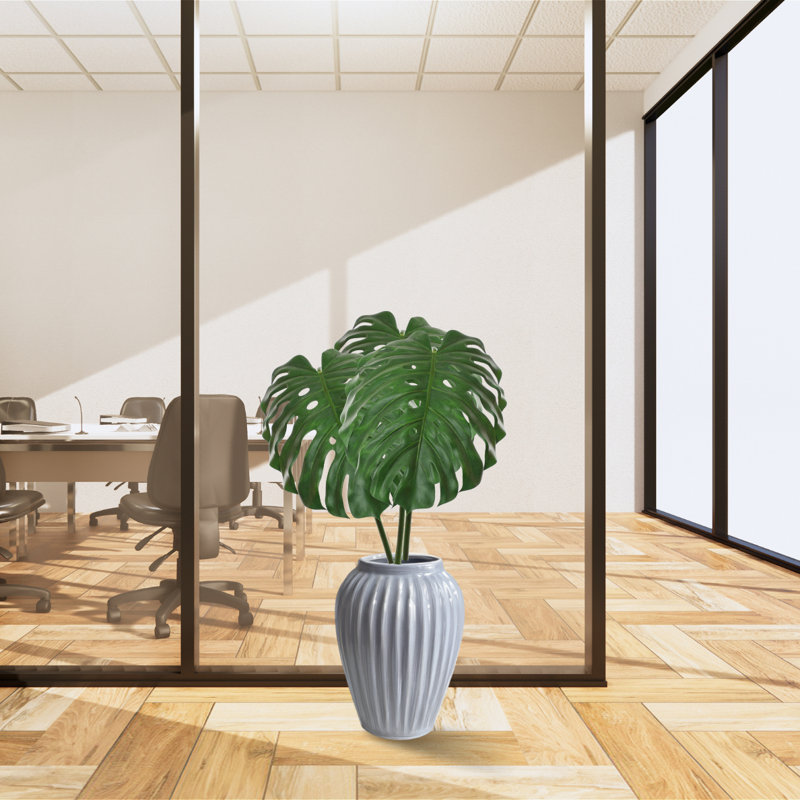 45 pouces vert Philodendron, plante artificielle pour plancher et décoration de table