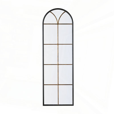 23.5X74.5" Arched Floor Mirror