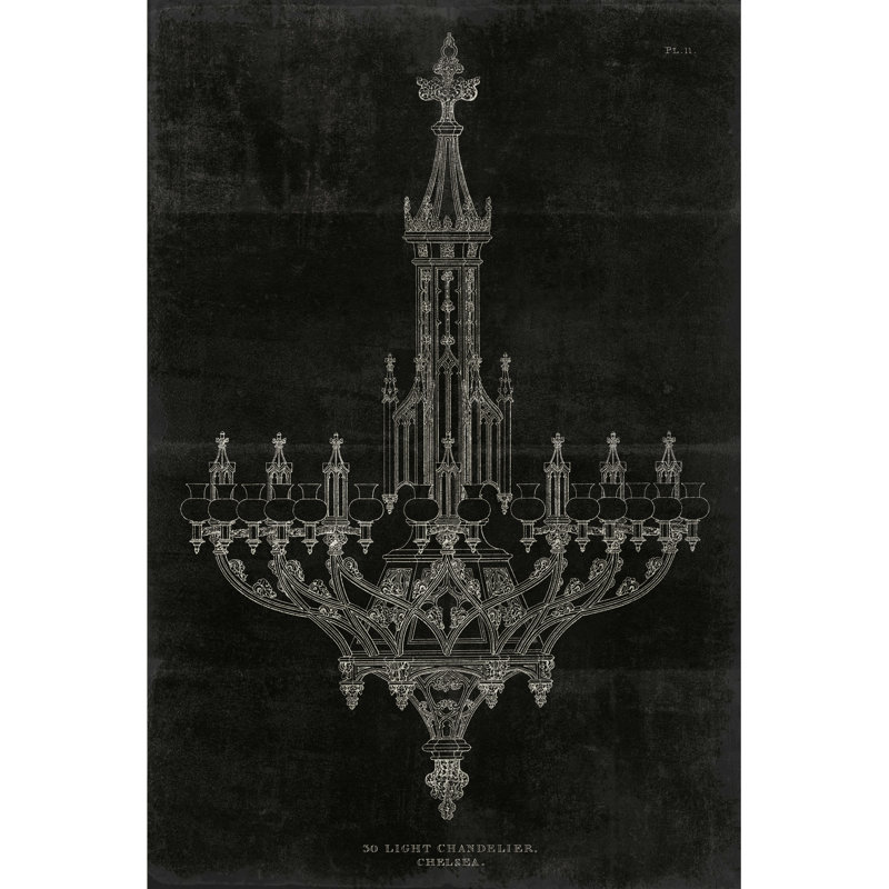 Lustre ornemental en métal, H 12 po x l 8 po