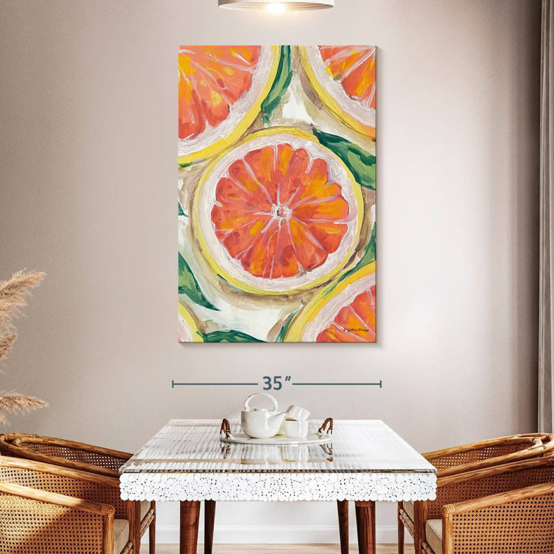 Orange sang Yarlin, H 51 po x l 34 po