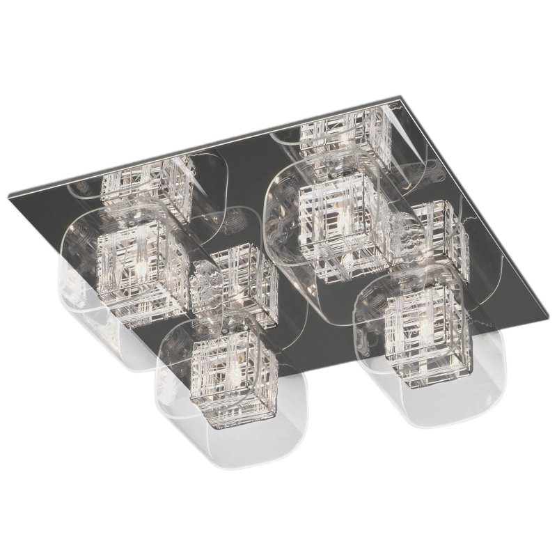 Kyree Glass Flush Mount