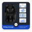 Fauteuil de massage inclinable électrique en similicuir-1260466113