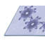 Tapis en laine bleu / blanc-2034253226