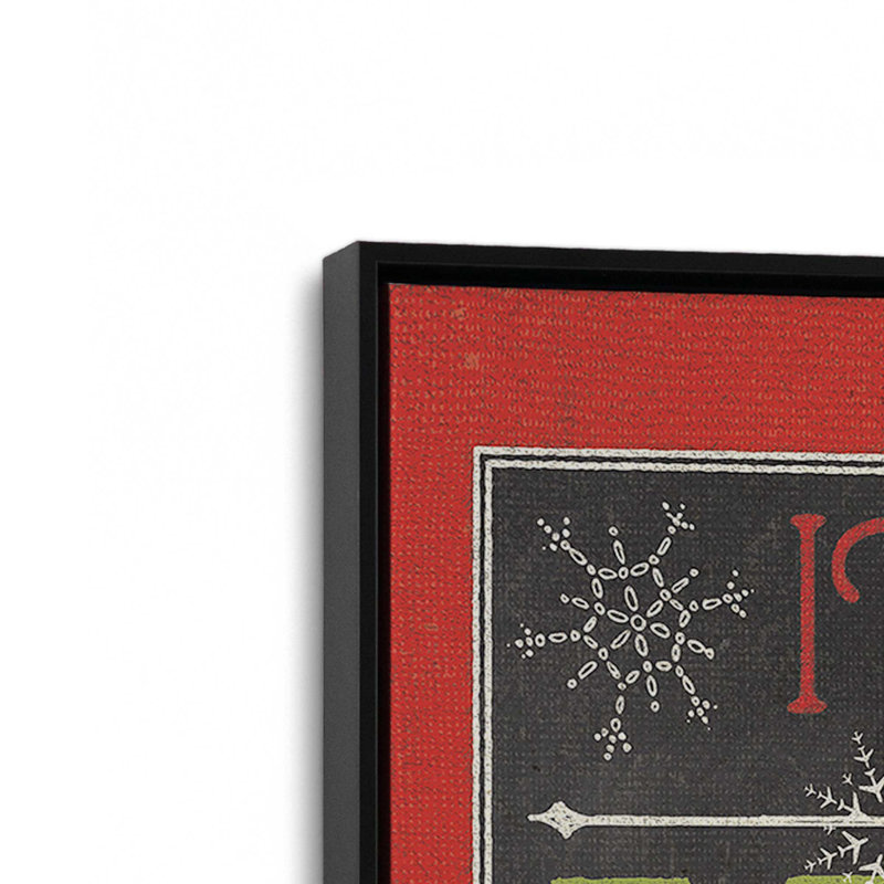 Merry and Bright Days, ensemble de 2 impressions sur toile, H 37 po x l 50 po, Impression encadrée sans passe-partout