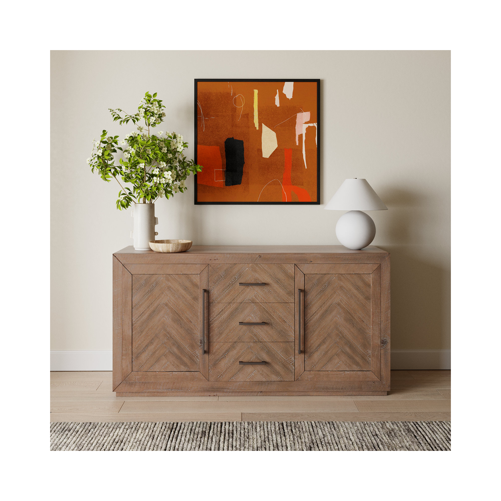 Shae 62"W Sideboard