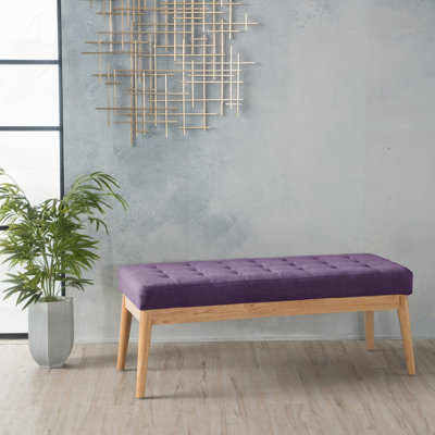 Banc avec revêtement