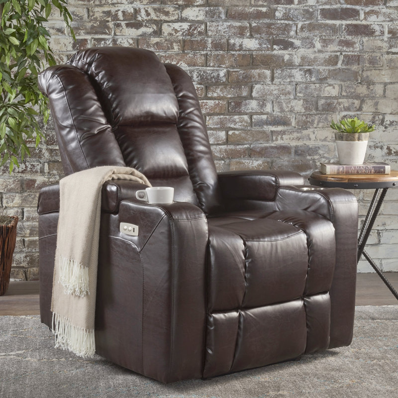 Fauteuil inclinable standard avec port USB