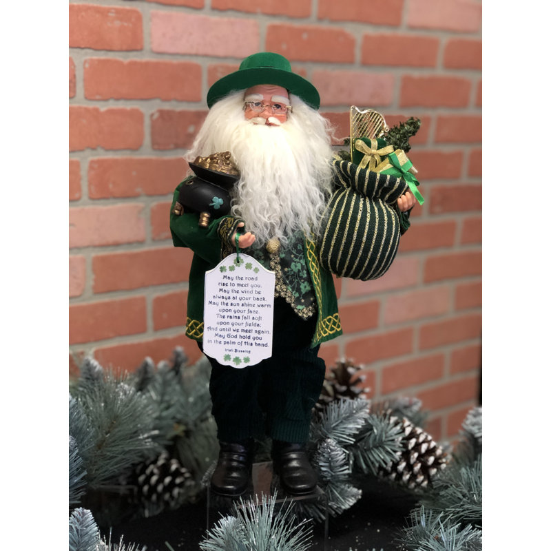 Figurine de père Noël irlandais