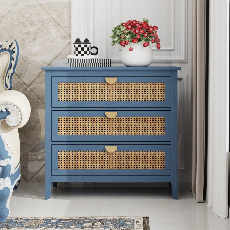 Buffet en rotin avec commode Buffet