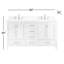 Ensemble de meuble-lavabo double 60 po Binion-1112390000