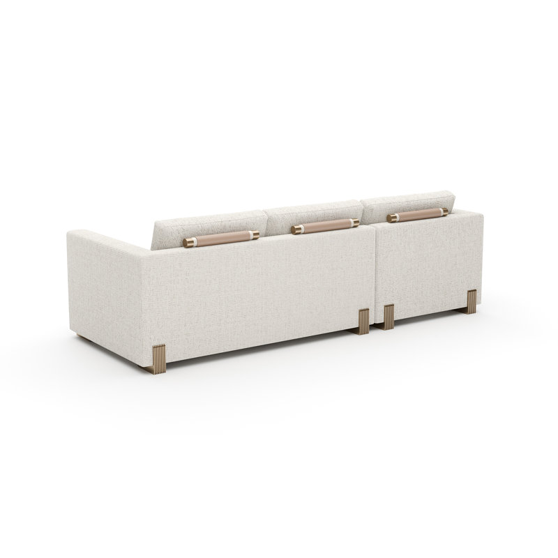 *Counter Balance Right Chaise Sec Large, Left Hand Facing, 25.5" H x 97" W x 62" D