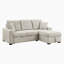 Canapé-lit modulaire 2 pièces avec rangement caché Eleen-1417415827-1417415836