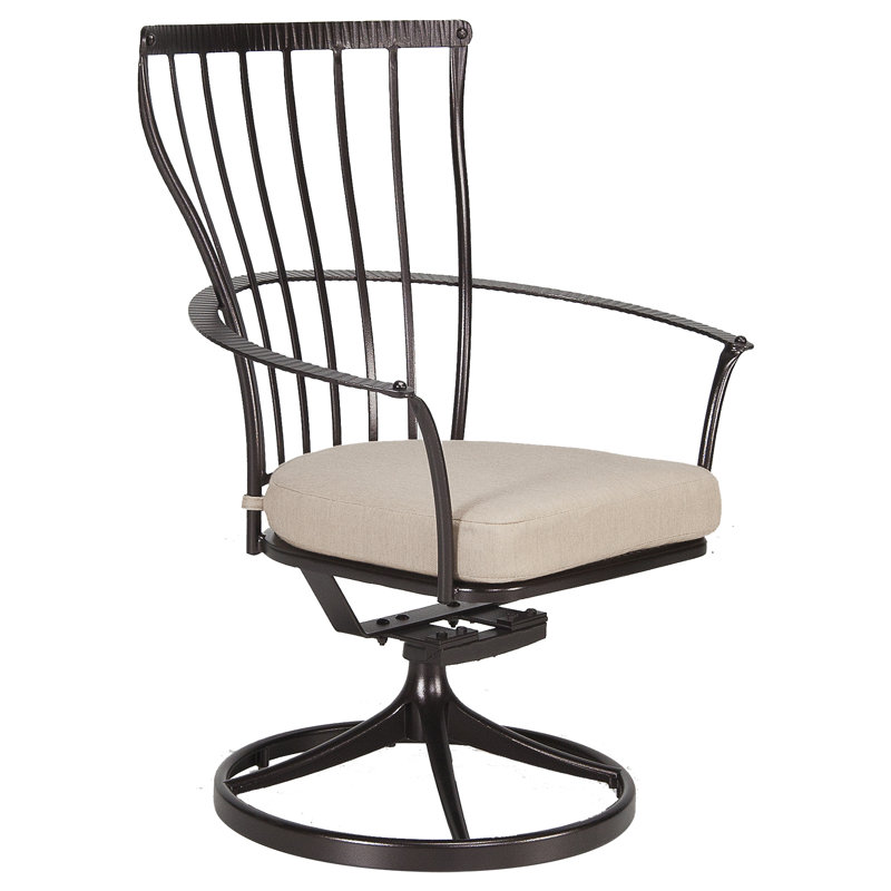 Monterra Outdoor Rocker Chair, Flagship Stone Sunbrella®, Carbon Black