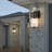 Modern Black Outdoor Wall Sconce With Dusk To Dawn-554181496