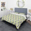 Diamond V rétro - ensemble de housse de couette abstrait rétro - polyester en microfibre-40702606