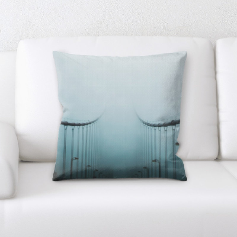 Microsuede Throw Pillow