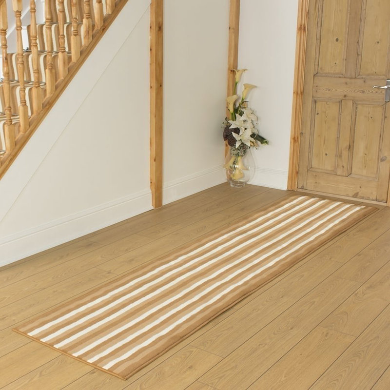 Bairdstown Tufted Beige Indoor Area Rug, Runner 450cm x 60cm