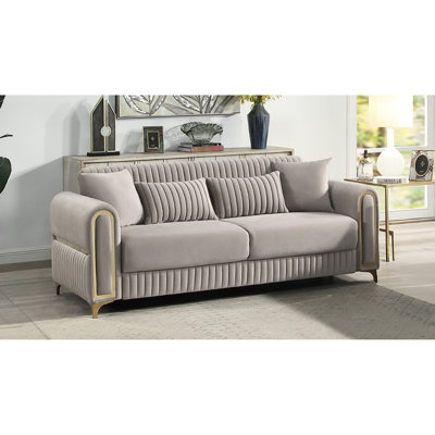 Upholstered 90.53'' Sofa