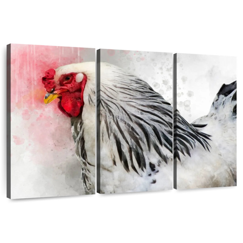 Brampt Brahma Rooster, 24" H x 38" W