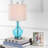 Alper 20" Mini Glass LED Table Lamp-778011775