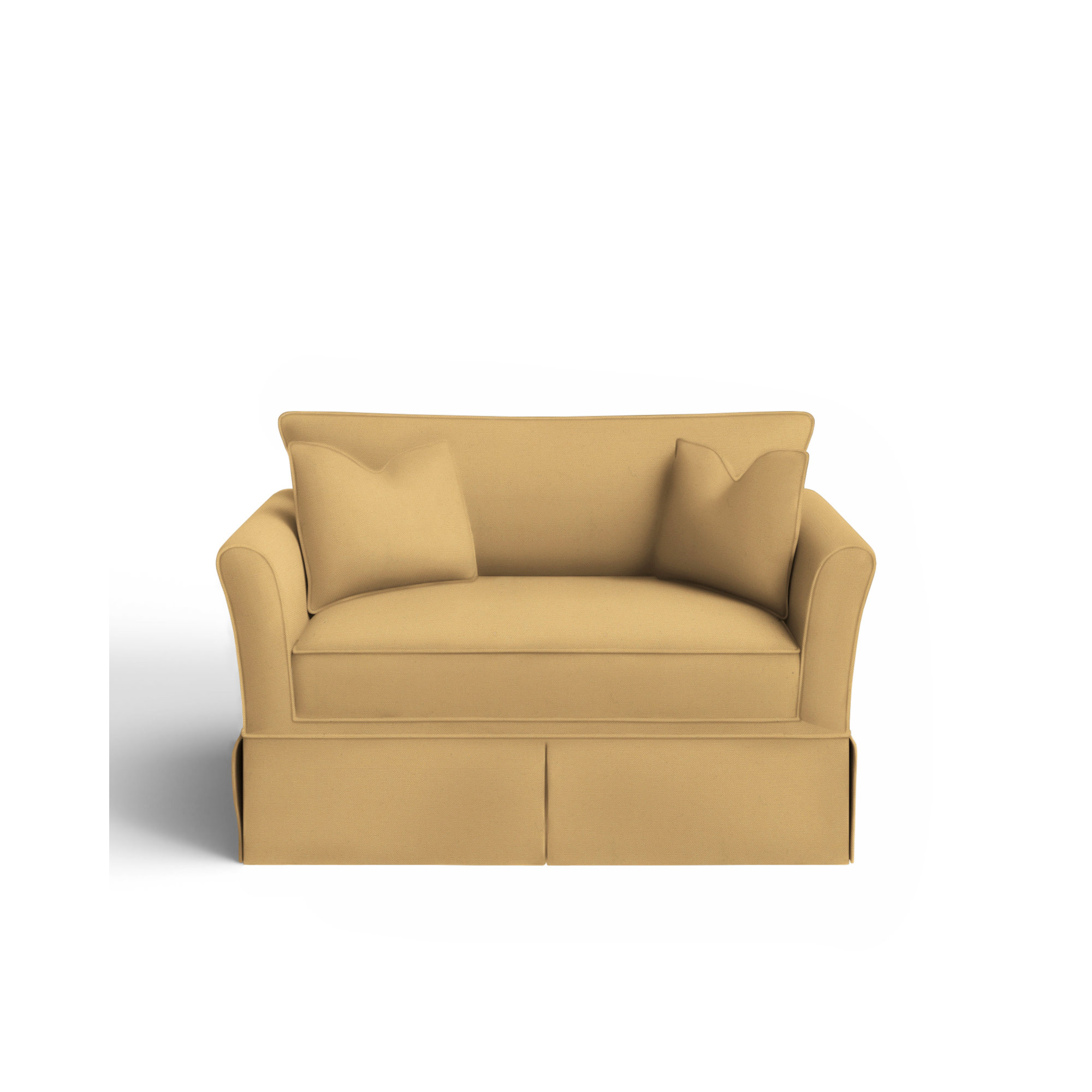 Shelby Upholstered Chair And A Half, Bayou Sunshine Canvas